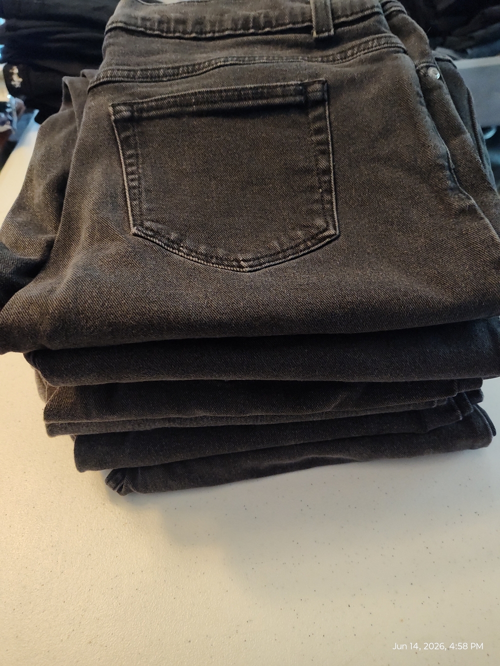 Style & Co. Black Denim Jeans - 5 Pocket Bootcut